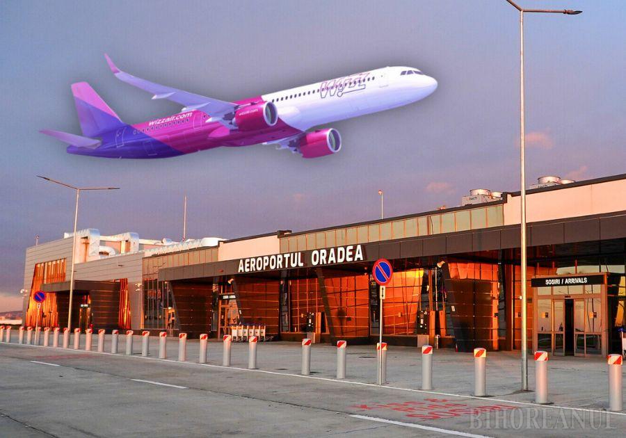 Wizz Air lanseaza zboruri de la Oradea! Care sunt cele trei destinații