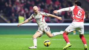 Aursnes marchează un gol spectaculos la Pedreira (video)