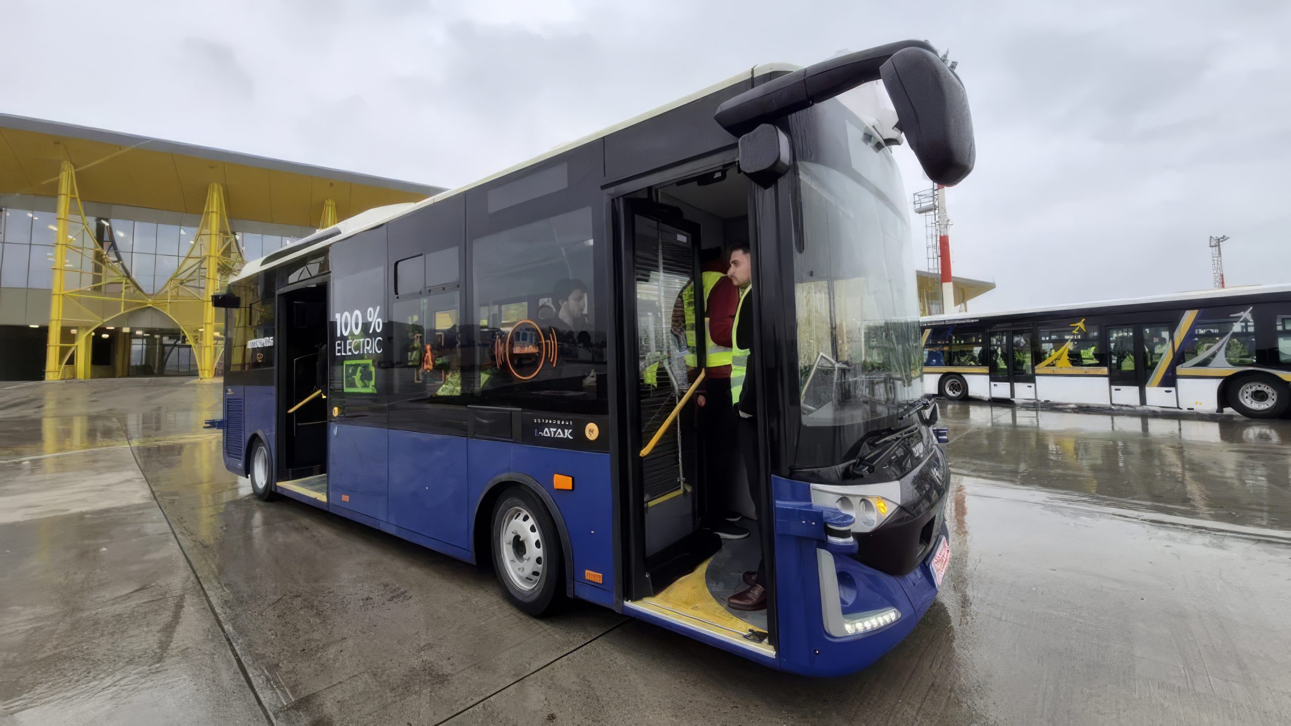 Testare a autobuzului electric autonom la Cluj