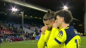 Thomas Frank a intervenit rapid la Radu Drăgușin după meciul Crystal Palace – Tottenham. “Dragonul” rămâne zâmbitor.