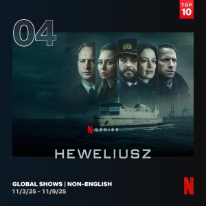 „Heweliusz”, cea mai amplă producție poloneză de pe Netflix, a generat aproape 20 de milioane de euro pentru economia națională și explorează tragedia feribotului MS Jan Heweliusz din 1993