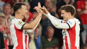 Previziune: PSV Eindhoven vs GVVV – prognostic, informatii despre echipe, formatii posibile.

Sau:
Anticipare: meciul dintre PSV Eindhoven si GVVV – predictii, stiri despre echipe, alinierea posibila a jucatorilor.

Sau:
Prezentare meci: PSV Eindhoven vs GVVV – prognoza, noutati despre echipe, compunerea echipei.