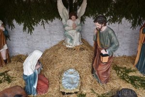 Pruncul Iisus a fost eliminat din scena Nașterii Domnului din centrul orașului Oradea pentru a preveni furtul