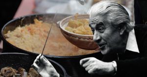 Deliciile bucătăriei românești: între amintirile nostalgice ale lui Celibidache și tradiția noastră zilnică a unui șpriț și a unei fleici