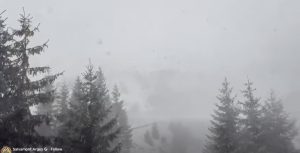 Patru persoane din Moldova rămase blocate în Refugiul Călțun în timpul ascensiunii spre vârful Negoiu; intervenția salvamontului amânată până luni dimineață din cauza vremii nefavorabile