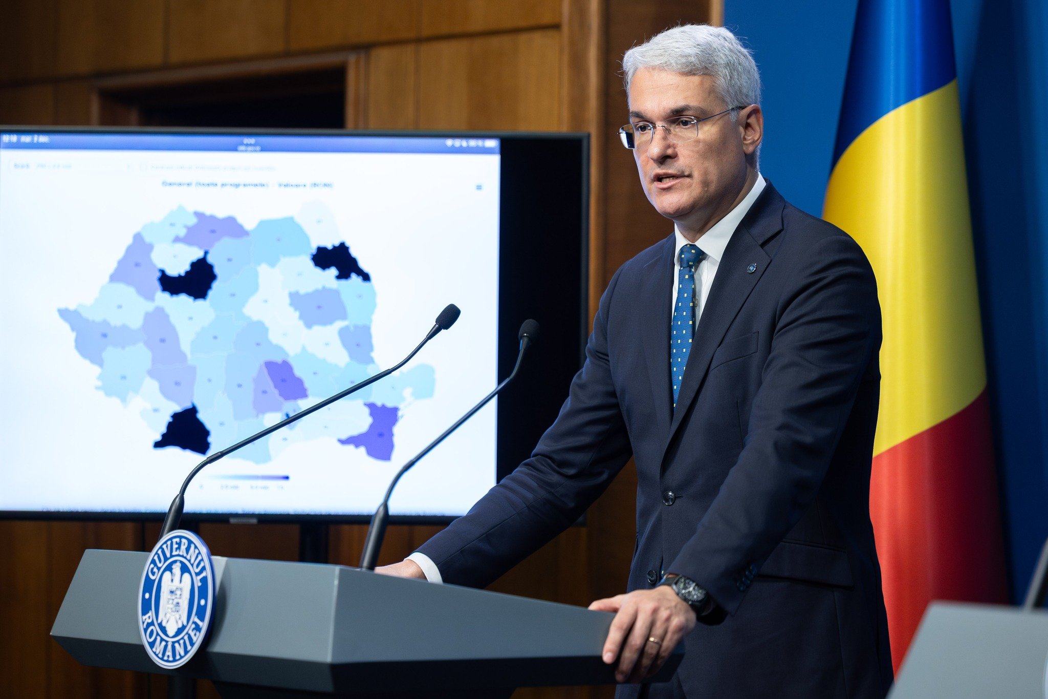 Obiectiv ambițios: România preconizează dublarea fondurilor europene până în 2026 Ministrul fondurilor europene, Dragoș Pîslaru, a prezentat în exclusivitate un obiectiv strategic ce vizează dublarea valorii maxime istorice de alocare a fondurilor europene pentru România