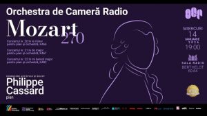 Philippe Cassard și Orchestra de Cameră Radio, o seară Mozart memorabilă pe 14 ianuarie 2026