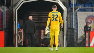 Târnovanu, deranjat după eșecul cu Dinamo Zagreb: „Slab, slab! Nu e ok!”