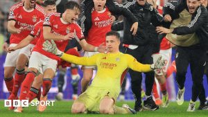 Benfica 4-2 Real Madrid: Trubin șochează cu un gol în minutul 98