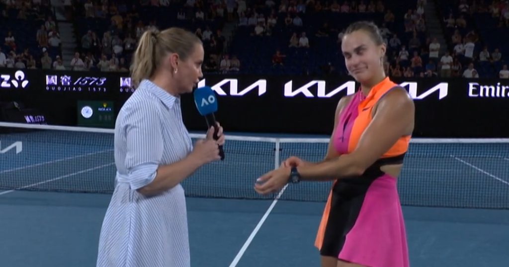 Aryna Sabalenka contestă interdicția de la Australian Open: „Sper la o revizuire”