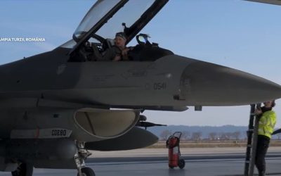 Avioane F-16 pilotate de americani și pregătite de români