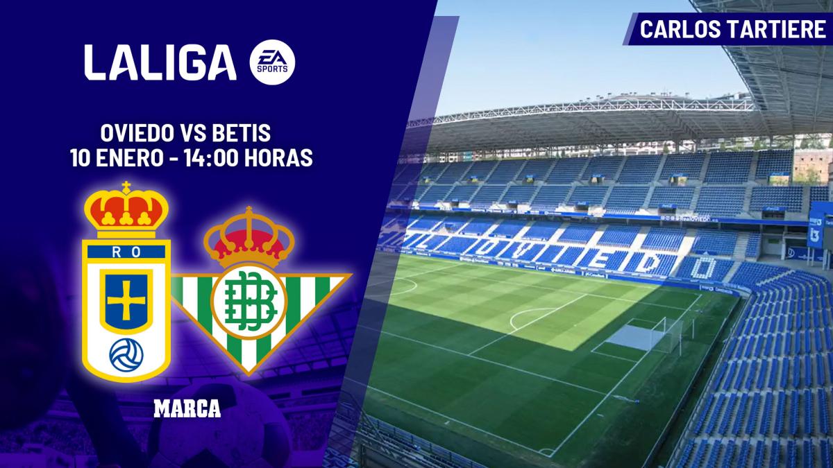 Real Oviedo și Real Betis se duelează în etapa a 19-a din LaLiga, cu destine opuse în clasament Astăzi, 10 ianuarie 2026, de la ora 14.00, stadionul Carlos Tartiere din Oviedo va fi gazda unui meci crucial în cadrul etapei a 19-a din LaLiga EA Sports, confruntând echipa locală, Real Oviedo, cu andaluzii de la Real Betis Balompié