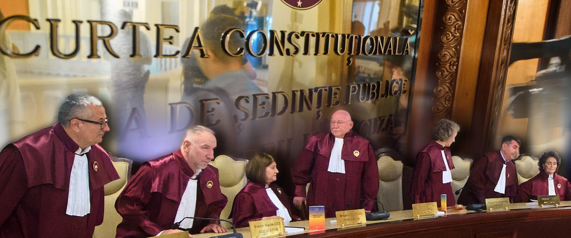 Judecătorii CCR. Foto: LCV / Shutterstock. Colaj: Ion Mateș / Hotnews