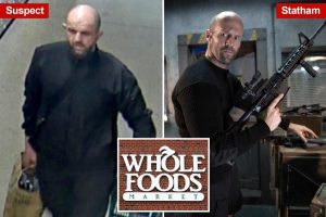 Căutări intense după sosia lui Jason Statham în furtul de la Whole Foods