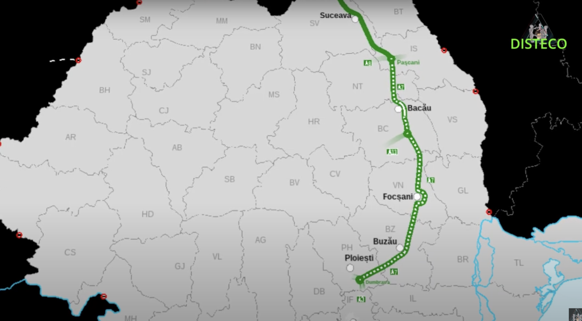 România face un pas semnificativ către modernizarea infrastructurii rutiere, odată cu avansarea lucrărilor la cel mai nou proiect de anvergură: primul nod rutier turbion, menit să conecteze două dintre cele mai importante artere de circulație ale țării, Autostrada Moldovei A7 și Autostrada Unirii A8