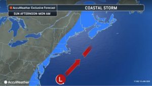 Vreme extremă în New Jersey: Vânturi înghețate și ninsoare în weekend