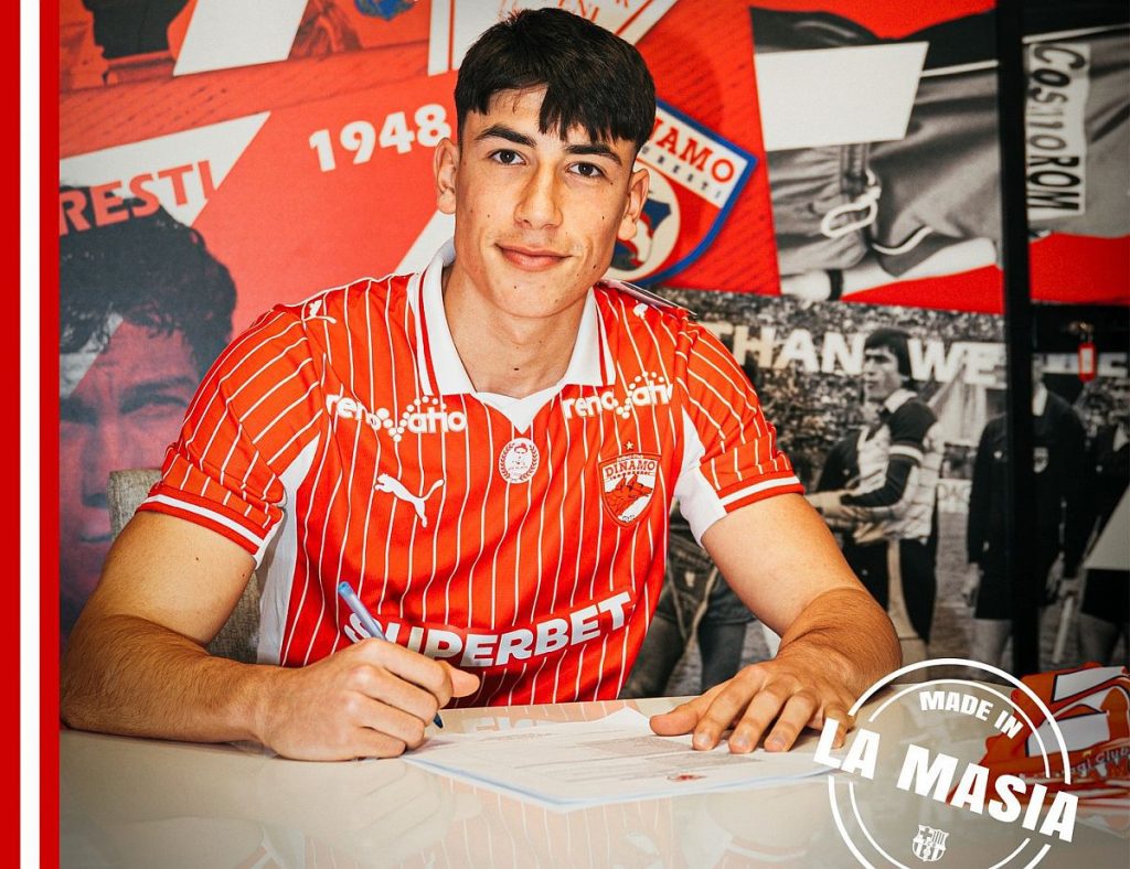 Dinamo a prezentat al doilea transfer al iernii: „Made in La Masia”