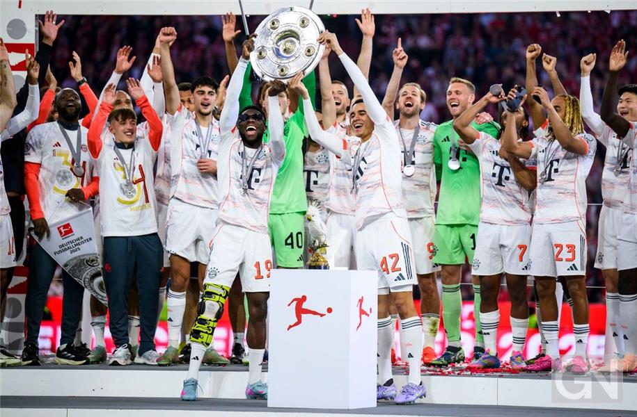 FC Bayern auf Rang drei verbessert