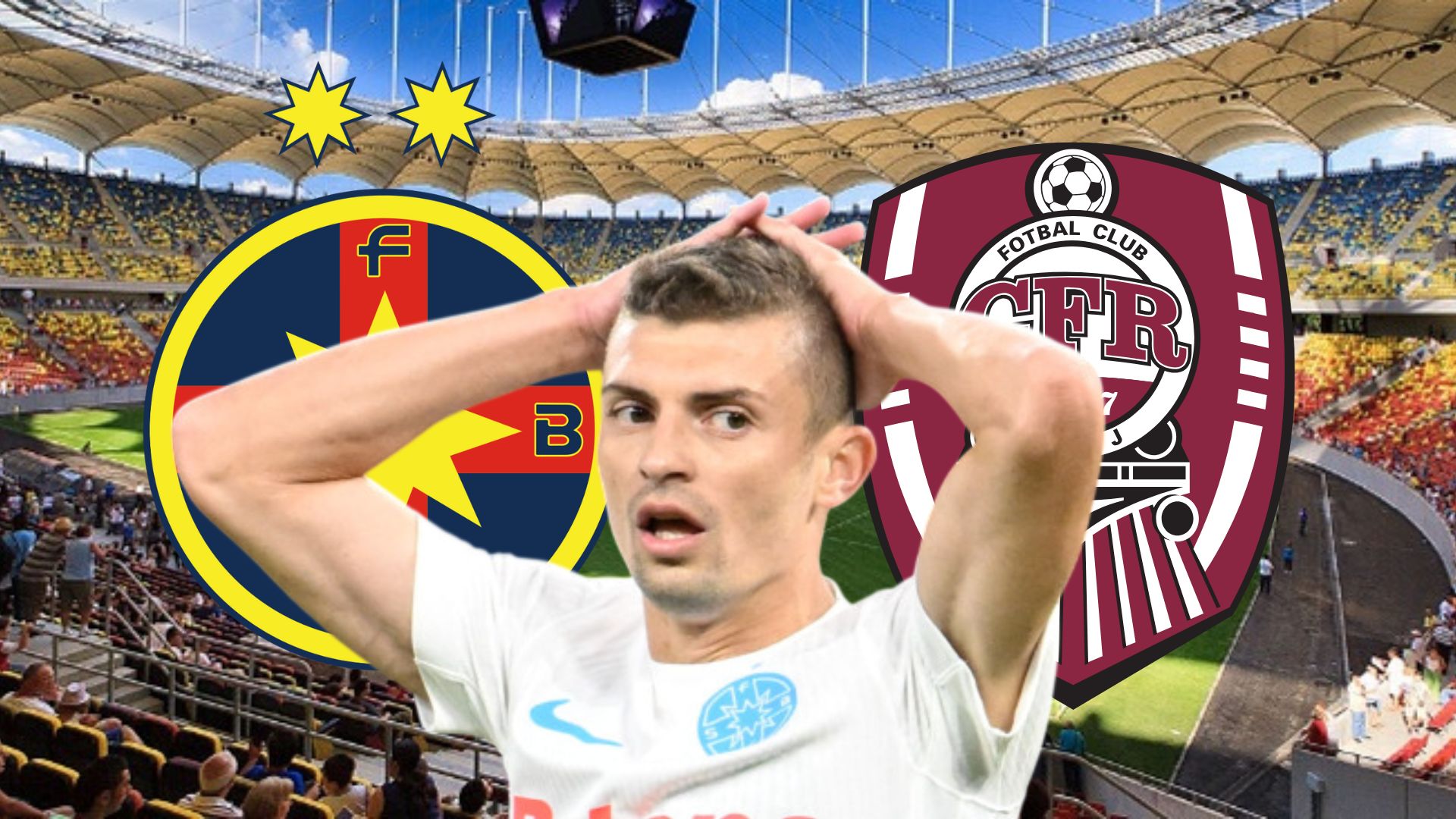 FCSB, lovită grav: Florin Tănase, accidentat, pierde derby-ul cu CFR Cluj!