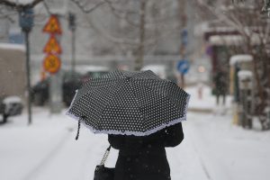 Ninsori revin în București după temperaturi în creștere
