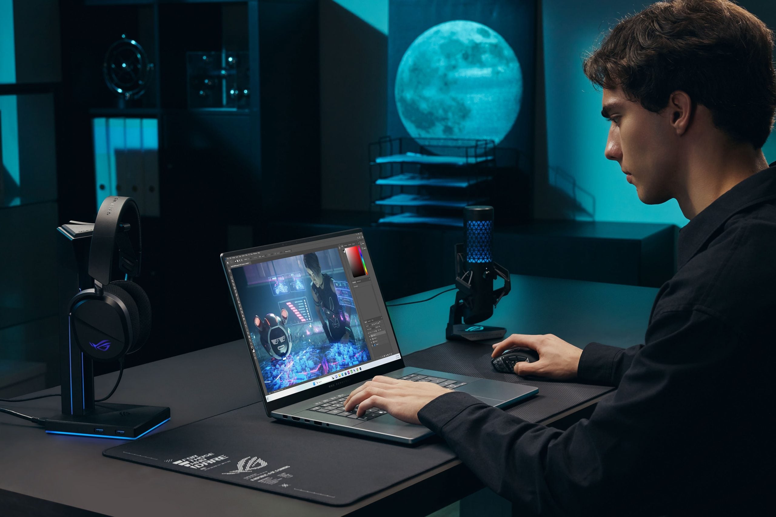 ASUS ROG lansează noile laptopuri Zephyrus G14 și G16, două modele de top care combină performanța de gamă profesională cu portabilitatea, în variante potrivite pentru utilizatorii care nu vor să facă compromisuri
