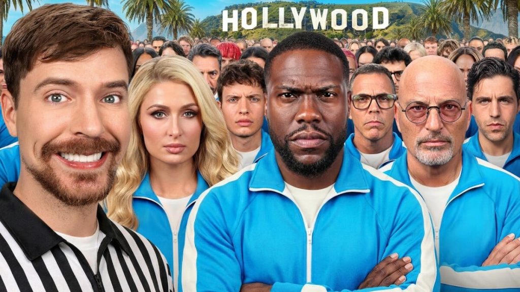 Watch MrBeast make celebrities fight it out for $1 million