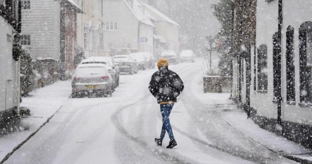 Prognoza meteo pe ore: alertă de zăpadă în Halton!