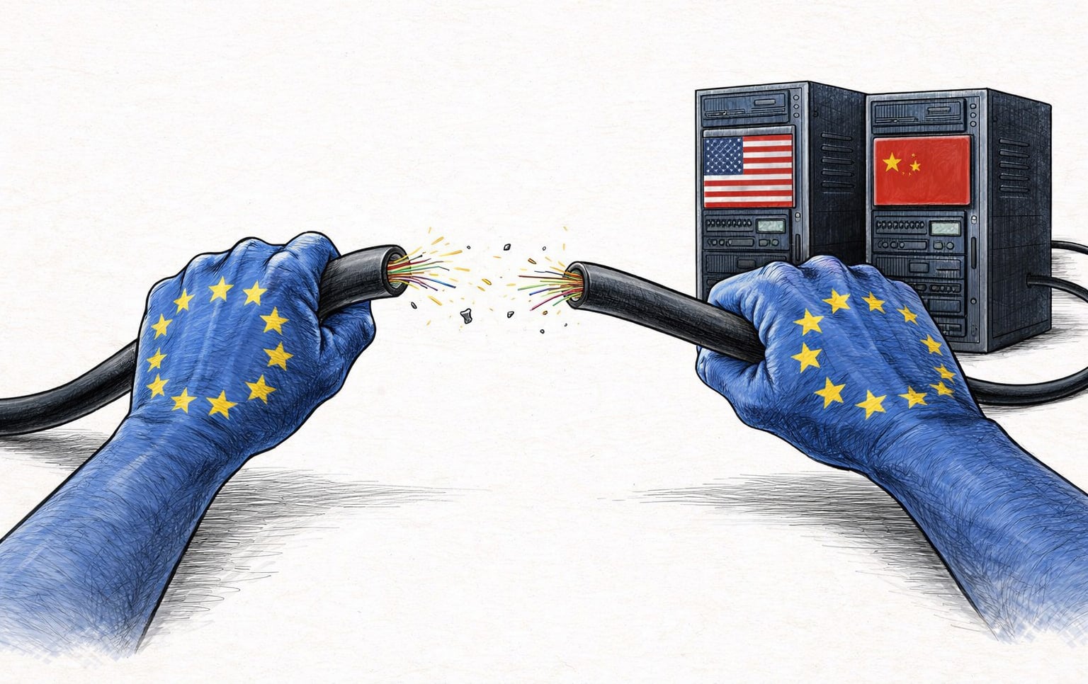 Uniunea Europeană se află în pragul unei schimbări fundamentale în modul în care gestionează internetul și telecomunicațiile, o evoluție inspitaată de nevoia de a-și proteja independența digitală într-un context geopolitic tensionat