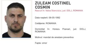 Costinel Cosmin Zuleam, prins după ce a omorât afaceristul Adrian Kreiner
