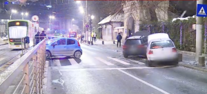 Ninge, accidente multiple pe drumuri. Pieton accidentat după coliziuni din spate