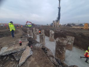 Lucrările la autostrada A0 lotul 3 Nord întârzie din cauza iernii, finalizarea în curând