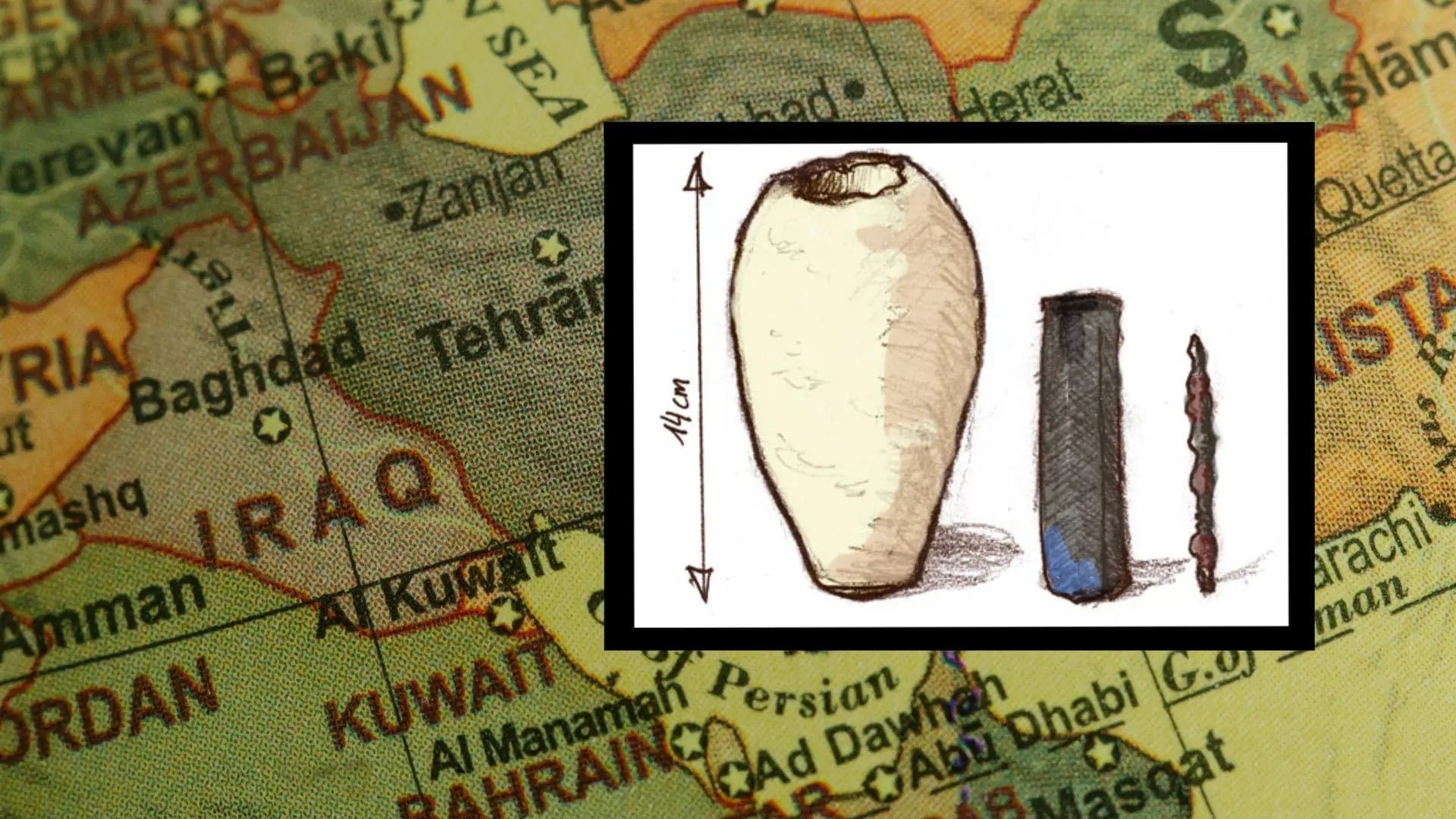 „Bateria din Bagdad”: Un mister vechi de 2.000 de ani continuă să stârnească controverse Un artefact descoperit în Irak, aproape de începutul secolului al XX-lea, continuă să fie unul dintre cele mai controversate și enigmatice obiecte din lumea arheologiei