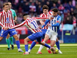 Atlético Madrid, fără goluri la pauză, în duelul cu Alavés