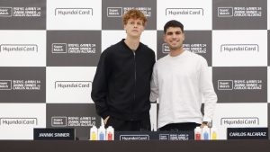 Alcaraz învinge pe Sinner în confruntarea din Coreea de Sud