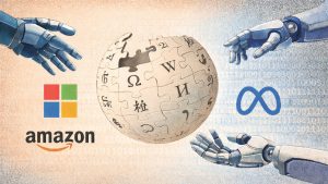 Wikipedia încheie parteneriate cu Microsoft, Amazon și Meta pentru AI