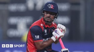 Nepal pune presiune asupra Angliei în thrillerul de la Cupa T20