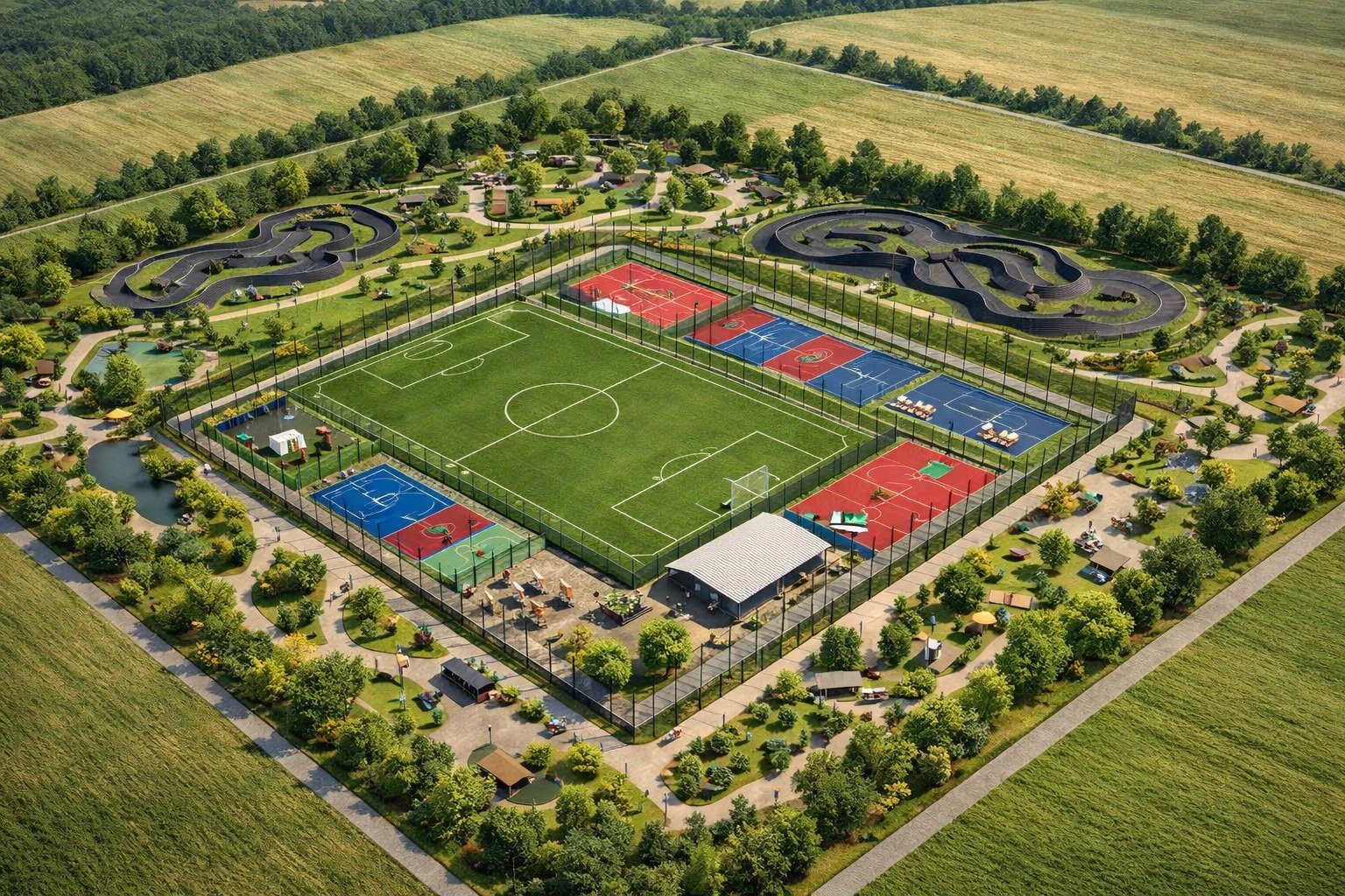 Primăria Corbeanca intenționează să devină un punct de reper în dezvoltarea infrastructurii sportive și de agrement din zona Ilfovului, având planuri ambițioase pentru capătul satului Ostratu