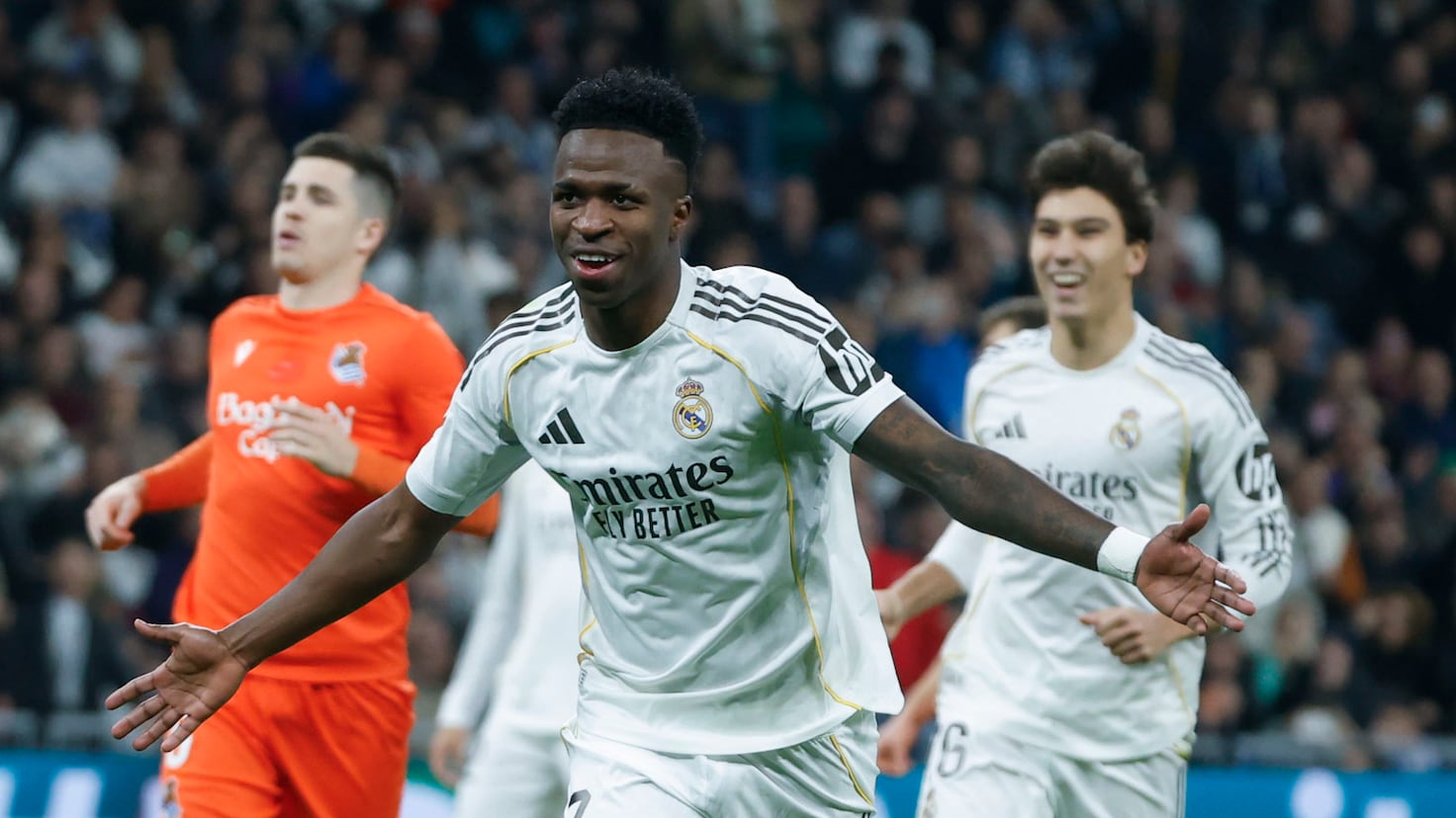 Gonzalo strălucește în victoria Madridului contra Real Sociedad Real Madrid a obținut o victorie concludentă în partida disputată împotriva celor de la Real Sociedad, încheind meciul cu 4-1, într-o atmosferă de sărbătoare cu ocazia zilei de Sf