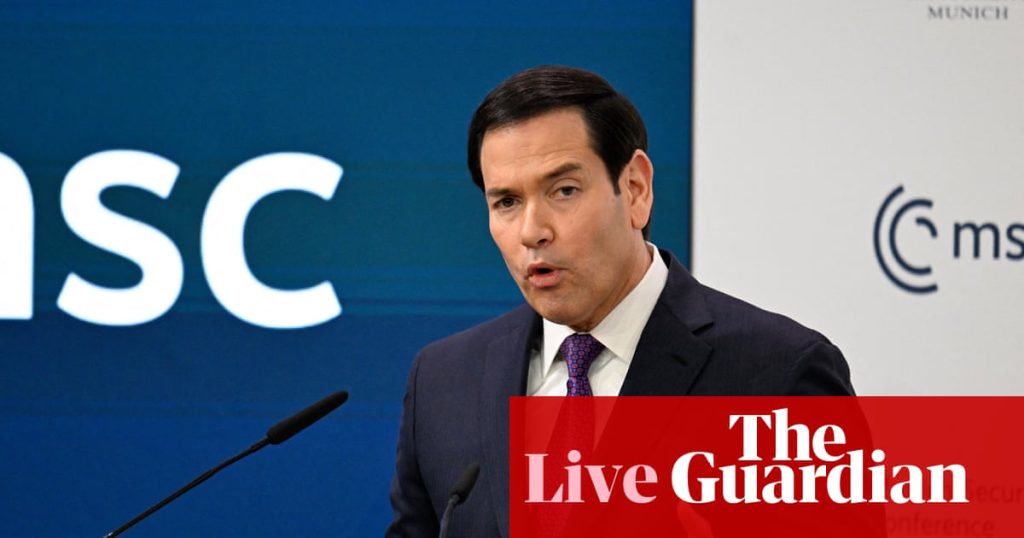 Munich security conference live: Rubio criticises mass migration, west’s postwar ‘delusion’, US and Europe’s mistakes | Ukraine