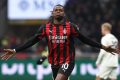 MILAN, ITALY - NOVEMBER 29: Rafael Leao of AC Milan celebrates scoring his team