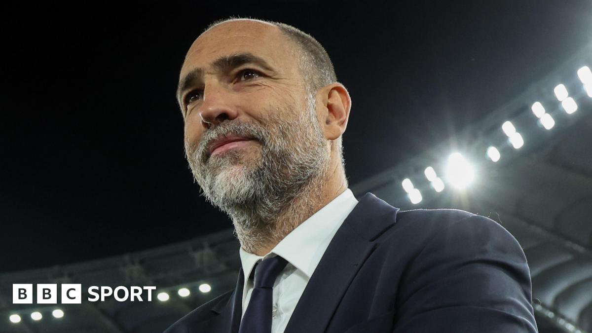 Igor Tudor smiling on the touchline