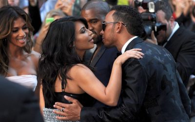 Lewis Hamilton dating Kim Kardashian after reality star jets in to UK to spend night with F1 ace at luxury country club