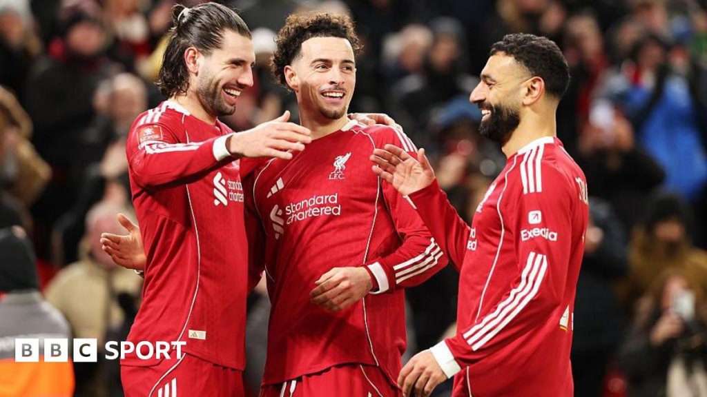 Liverpool 3-0 Brighton & Hove Albion: Mohamed Salah stars as Reds progress