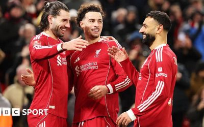 Liverpool 3-0 Brighton & Hove Albion: Mohamed Salah stars as Reds progress