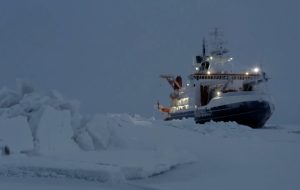 Nava germană de cercetare pleacă în expediția „Studiu debit Marea Weddell” în Antarctica