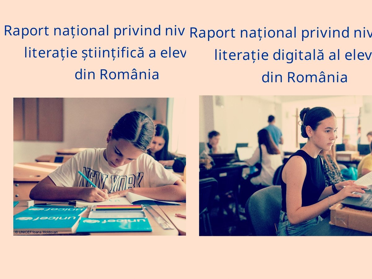 Rapoarte privind literația digitală și științifică a elevilor din România ridică semne de întrebare privind transparența și consistența rezultatelor Două rapoarte ample, care totalizează peste 270 de pagini, aduc în prim-plan o evaluare națională complexă asupra nivelului de literație digitală și științifică a elevilor din România