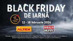 Reduceri de până la 50% de Black Friday la Altex, Media Galaxy și Brico Depot