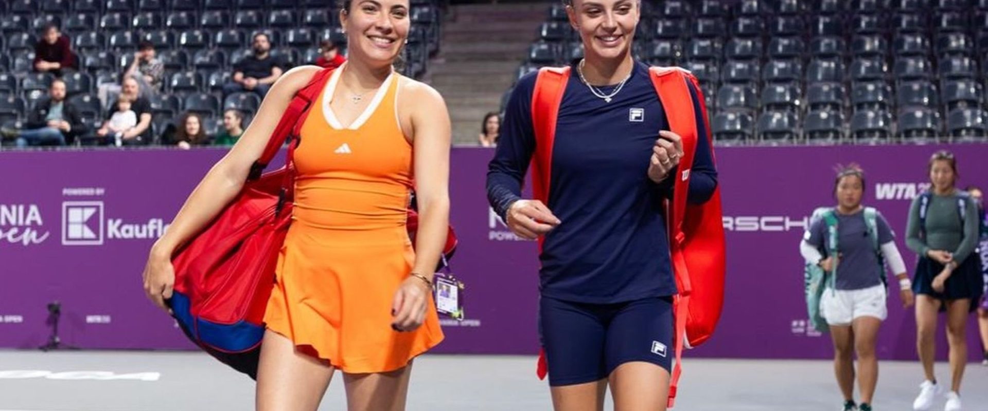 Gabriela Ruse și Jaqueline Cristian le-au eliminat pe favoritele numărul 6 la Dubai! Prestație bună reușită de românce