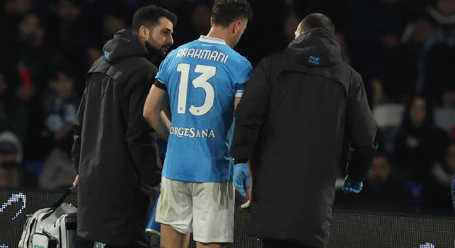 Napoli-Roma, infortunio per Amir Rrahmani: costretto al cambio, le ultime