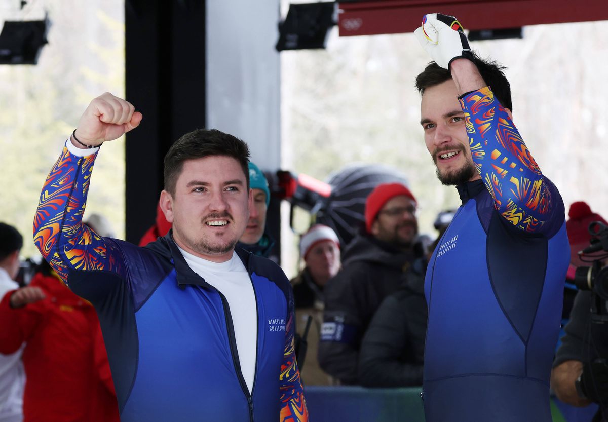 Tentea și Iordache, pe cale să scrie istorie în bob-2 la Olimpiadă!